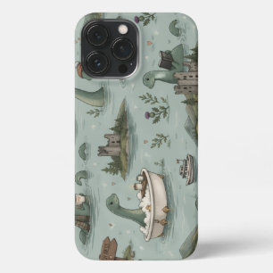Funda Para iPhone 13 Pro Max Monstruo del Lago Ness