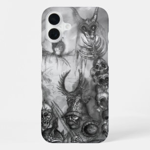 Funda Para iPhone 16 Plus MONSTRUOS DE HALLOWEEN / GUERRA DE ORKOS Fantasía