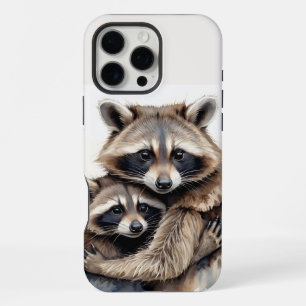 Funda Para iPhone 16 Pro Max Montañas Montañas Montañas Raccoons