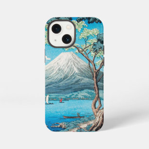Funda Para iPhone 13 Mini Monte Fuji desde el lago Yamanaka por Hiroaki Taka