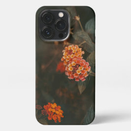 Funda Para iPhone 13 Pro Moody flowers art photo