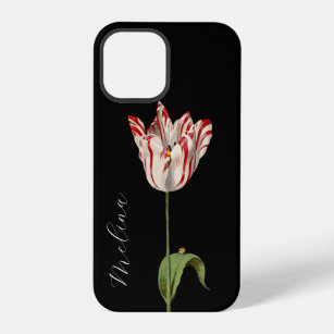 Funda Para iPhone 12 Pro Moody Moda floral Flor de cosecha