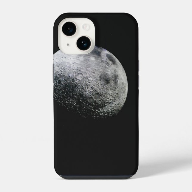 Funda Para iPhone Moon Print Cell Phone Case (Reverso )