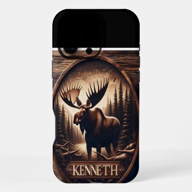 Funda Para iPhone Moose Escudo de Kenneth (Reverso )