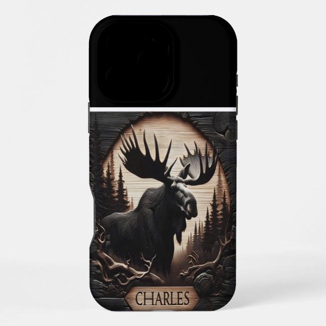 Funda Para iPhone Moosewood de Charles (Reverso )