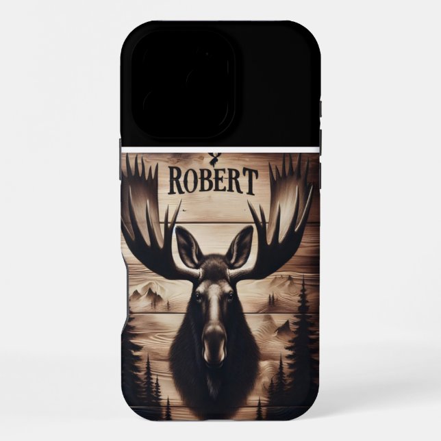 Funda Para iPhone Moosewood de Robert (Reverso )