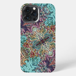 Funda Para iPhone 13 Pro Max Mosaic Abstract Fun Bonito Personalizado Trendy