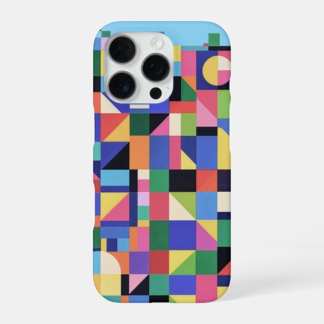 Funda Para iPhone Mosaic Spectrum (Reverso)