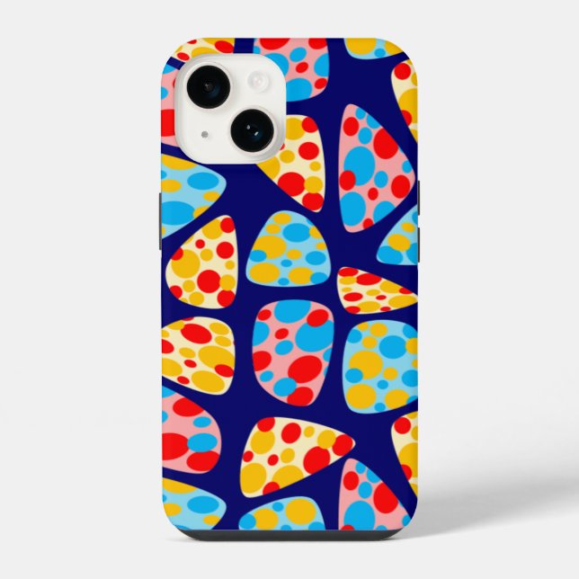 Funda Para iPhone Mosaico de circo (Reverso )