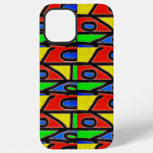 Funda Para iPhone 12 Pro Max Mosaico hecho a mano, pintura Barcelona Tilles Fun