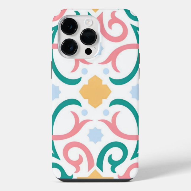 Funda Para iPhone Mosaico/pastel/primavera (Reverso )