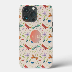 Funda Para iPhone 13 Pro Moth Butterfly patrón Funda-Mate iPhone Estuche