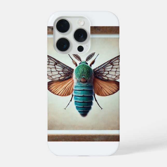 Funda Para iPhone Moth Fly 310724IREF215 - Watercolor (Reverso )