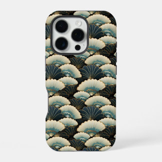 Funda Para iPhone 16 Pro Motif de fanáticos japoneses inspirados en el oro