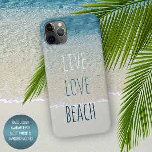 Funda Para iPhone 11Pro Max Motivador Aqua Turquoise Blue Surf Waves Foto