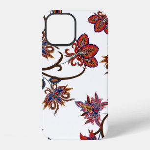 Funda Para iPhone 12 Motivos orientales. Patrón continuo con hermosas