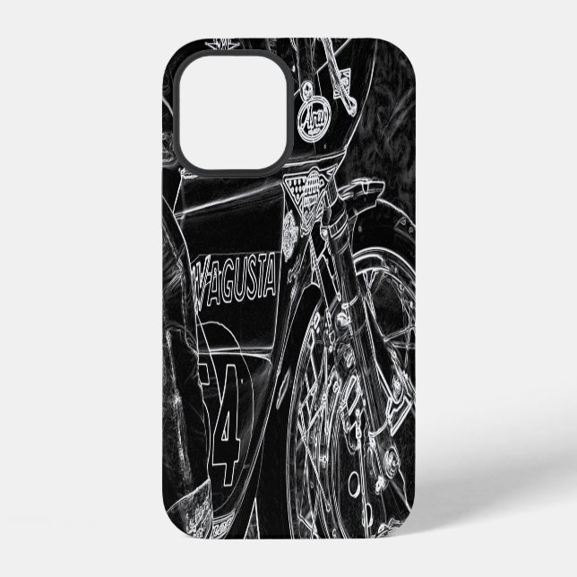 Funda Para iPhone Motocicleta 1 iphcna (Reverso )