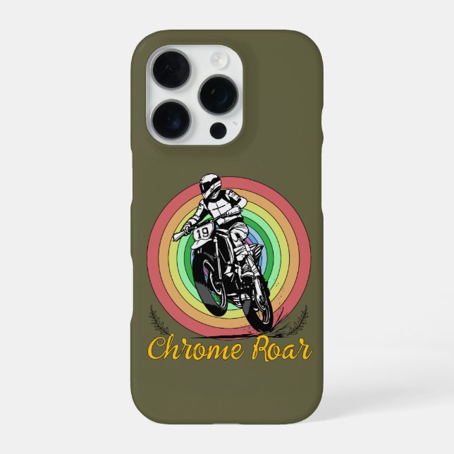 Funda Para iPhone motociclista (Reverso)