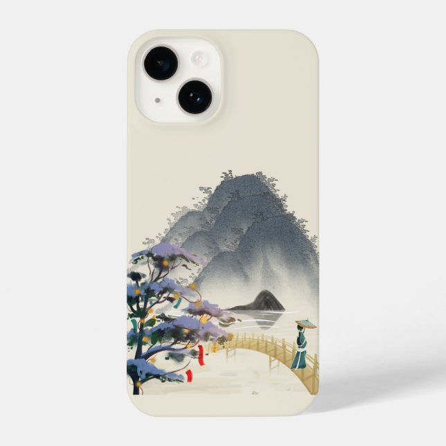 Funda Para iPhone Mountains phone case  (Reverso )