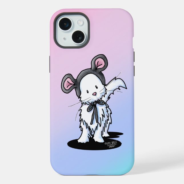 Funda Para iPhone Mouse Kitty KiniArt (Reverso )