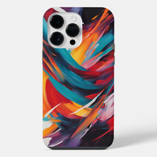 Funda Para iPhone 14 Pro Max Movimiento de color abstracto
