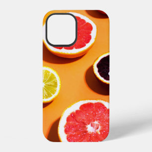 Funda Para iPhone 12 Muchos cítricos de variedad patrón en luz solar so