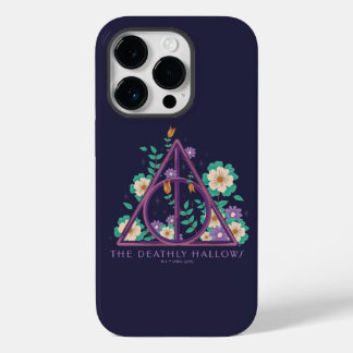 Funda Para iPhone 14 Pro Muerte Floral Graphic de las Reliquias