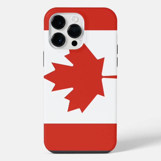 Funda Para iPhone Muestra tus colores - Canadá (Reverso )