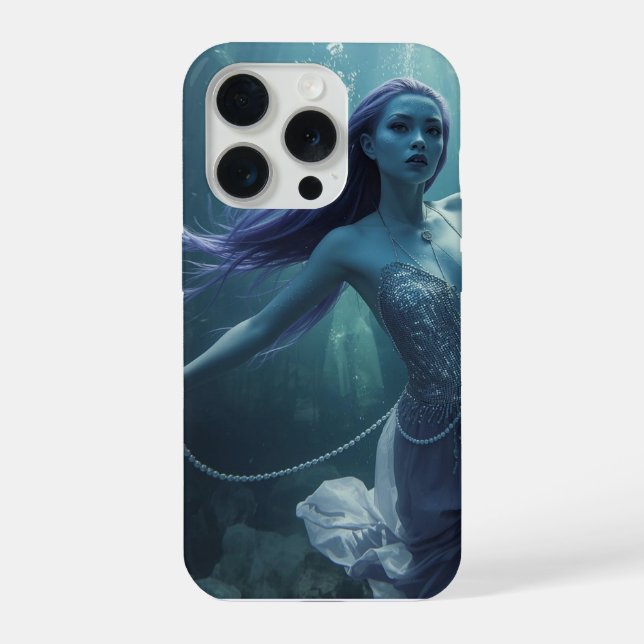 Funda Para iPhone Mujer Alien de Cristal Fantasía – Ciencia Ficción  (Reverso )