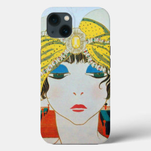 MUJER CON TURBANTE AMARILLO ORIENTAL / Belleza Mod