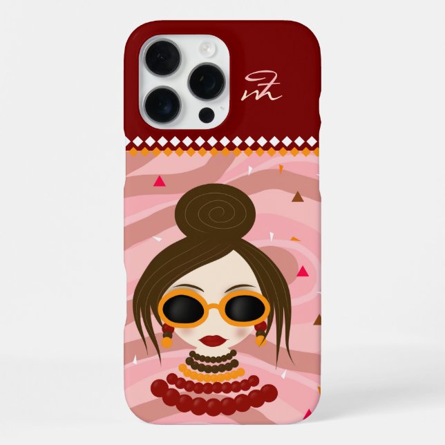 Funda Para iPhone Mujer elegante (Reverso )