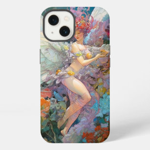 Mujer Hada Entre Flores Arte Fantástico