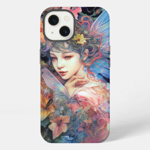 Mujer Hada Entre Flores Arte Fantástico