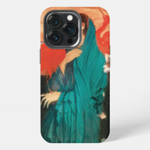 Funda Para iPhone 13 Pro Mujer joven con Ibis Arte fino de Edgar Degas