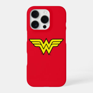 Funda Para iPhone 16 Pro Mujer Maravilla Logotipo clásico