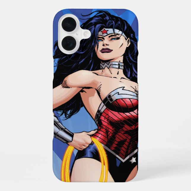 Funda Para iPhone Mujer Maravilla y Espada (Reverso )