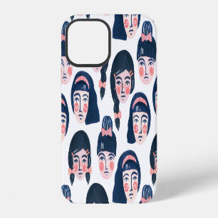 Funda Para iPhone 12 Mujeres caprichosas: arte de la cara Personalizado
