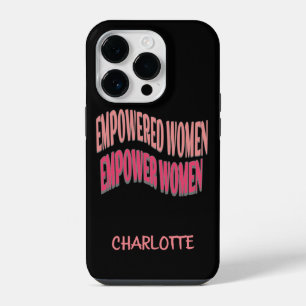 Funda Para iPhone 14 Pro Mujeres Empoderamiento Negro