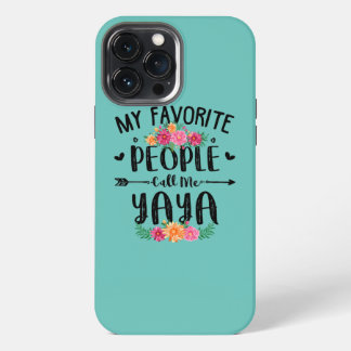 Funda Para iPhone 13 Pro Max Mujeres Mi Persona Favorita Me Llaman Madres Yaya