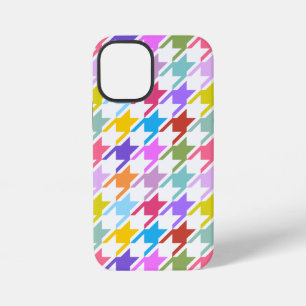 Funda Para iPhone 12 Mini Multicolor inalámbrico + Gran patrón blanco