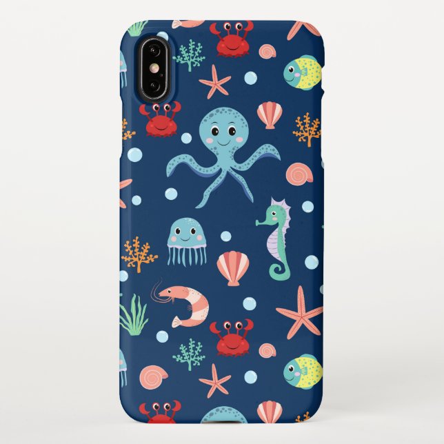 Funda Para iPhone Mundo del Mar (Reverso)