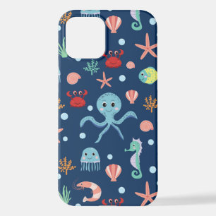 Funda Para iPhone 12 Mundo Marino