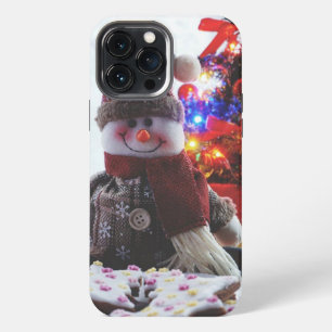 FUNDA PARA iPhone 13 PRO MAX MUÑECO DE NIEVE DE NAVIDAD