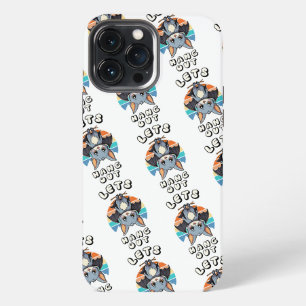 Funda Para iPhone 13 Pro Max Murciélago Lindo Colgando y Atardecer Retro Vamo