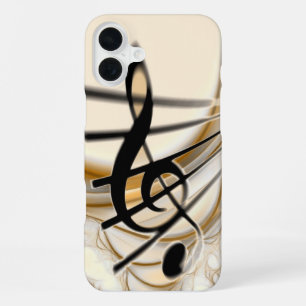 Funda Para iPhone 16 Plus Música - clave de sol