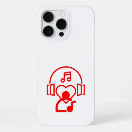 Funda Para iPhone 16 Pro Max Música de corazón