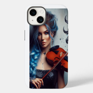 Funda Para iPhone 14 Músico de Zodíaco Tauro Violín