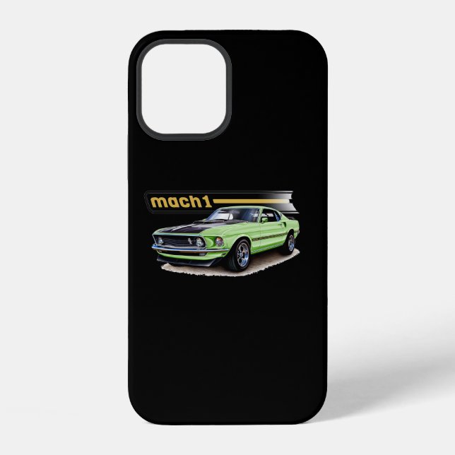 Funda Para iPhone Mustang Mach 1  (Reverso )