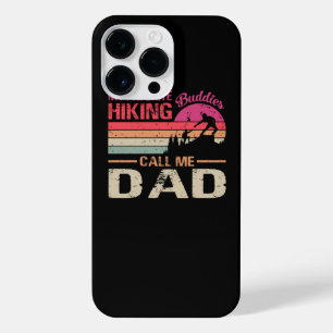 Funda Para iPhone 14 Pro Max My Favorite Hiking Buddies Call Me Dad Vintage Fat