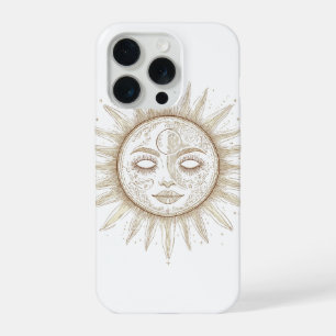 Mystic Golden Sun Face – Celestial Spiritual